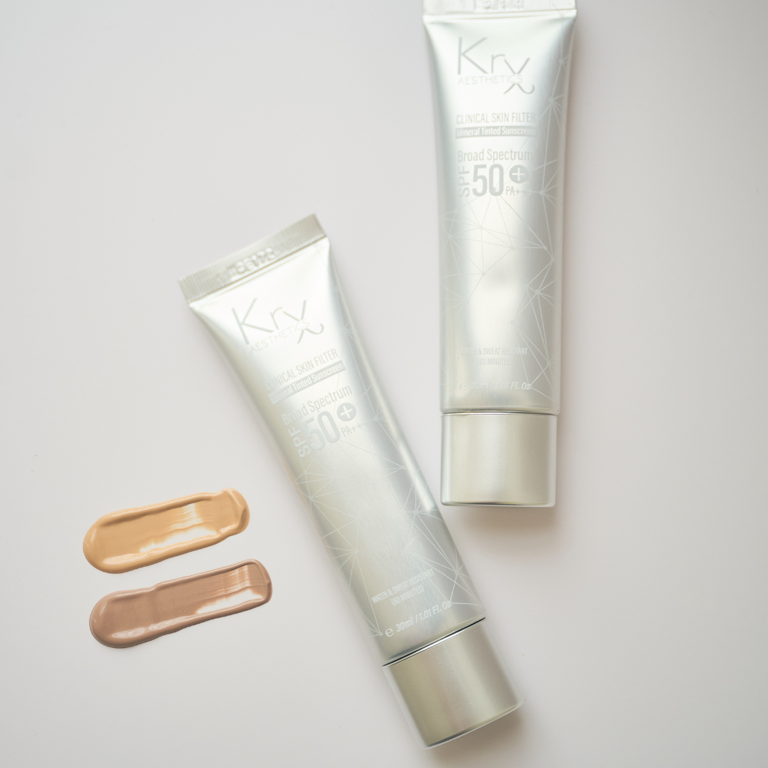 KrX Skin Filter Tinted Sunscreen SPF 50 PA+++ - by Kin Aesthetics