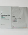 skincare sheet masks in a white packaging