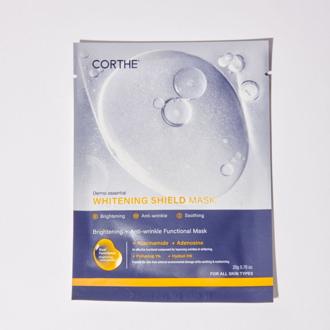 Corthe Whitening Shield Sheet Mask - by Kin Aesthetics