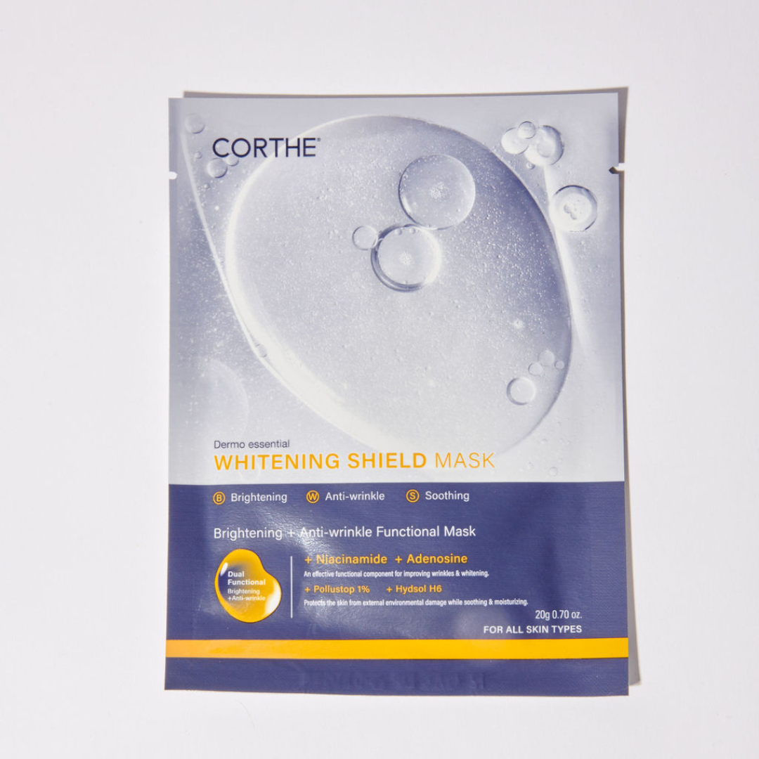 Corthe Whitening Shield Sheet Mask - by Kin Aesthetics 