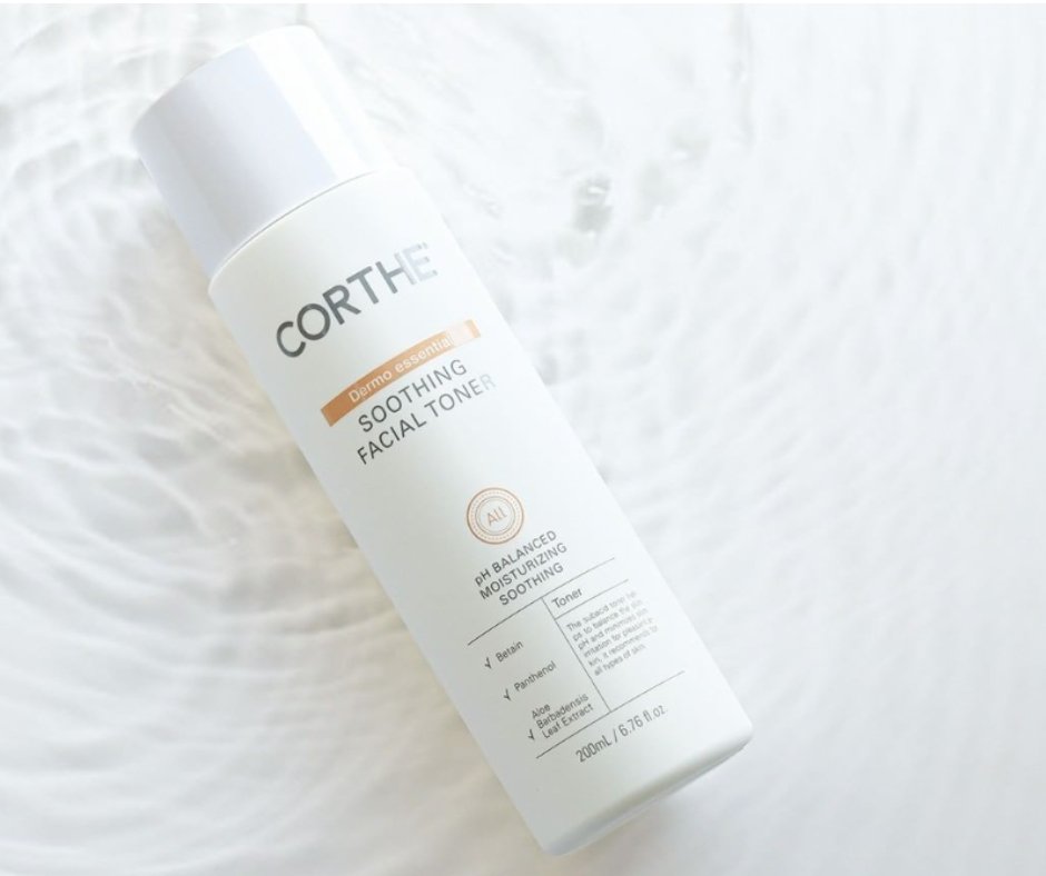 Corthe Dermo Essential Soothing Facial Toner - by Kin Aesthetics 