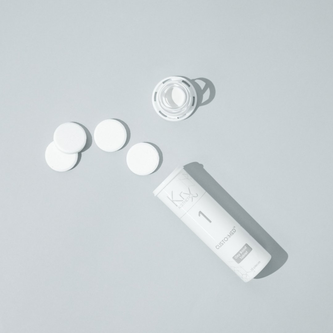 KrX Custo:Med Oxyboost CO2 Tablets - by Kin Aesthetics 