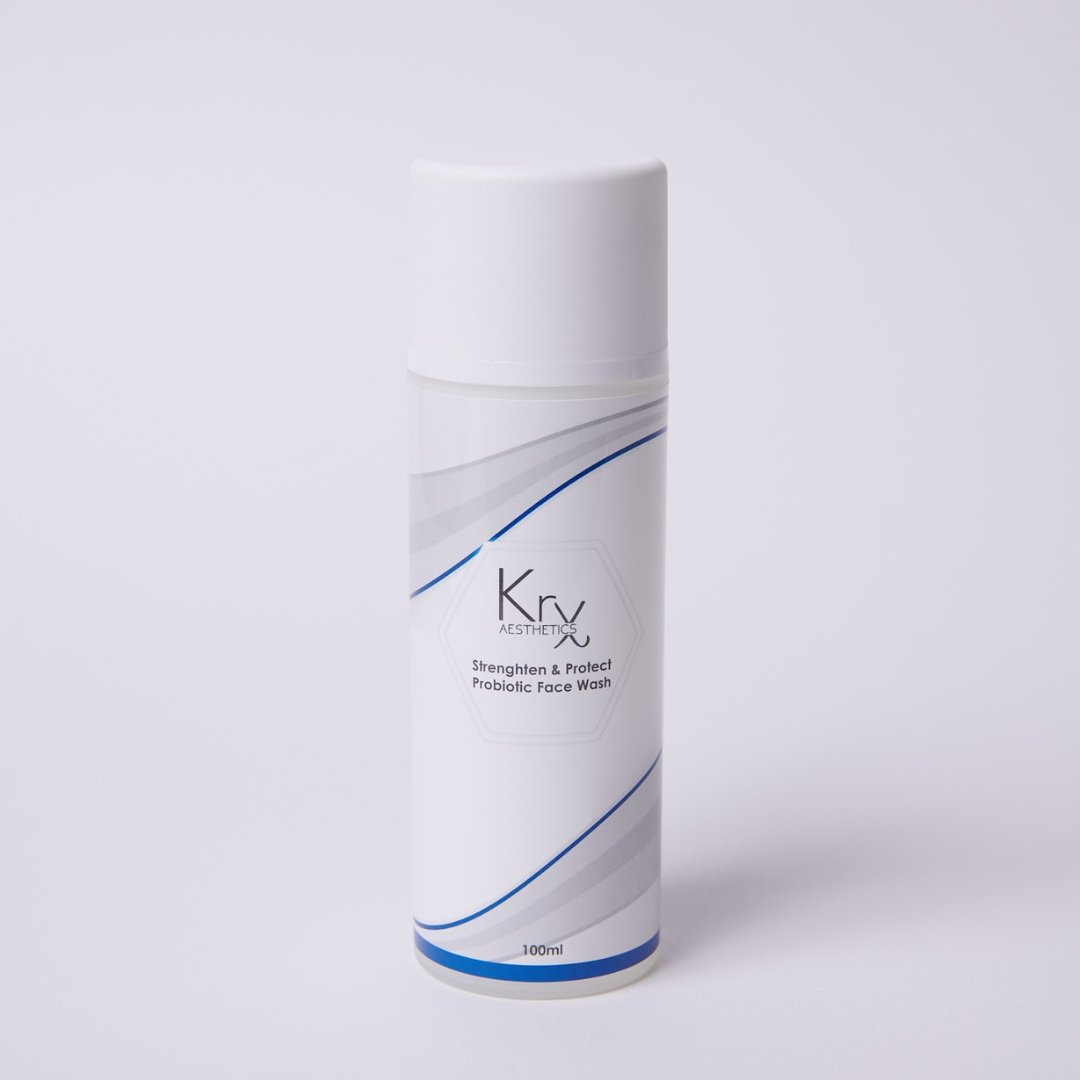KrX Strengthen + Protect Probiotic Face Wash - by Kin Aesthetics