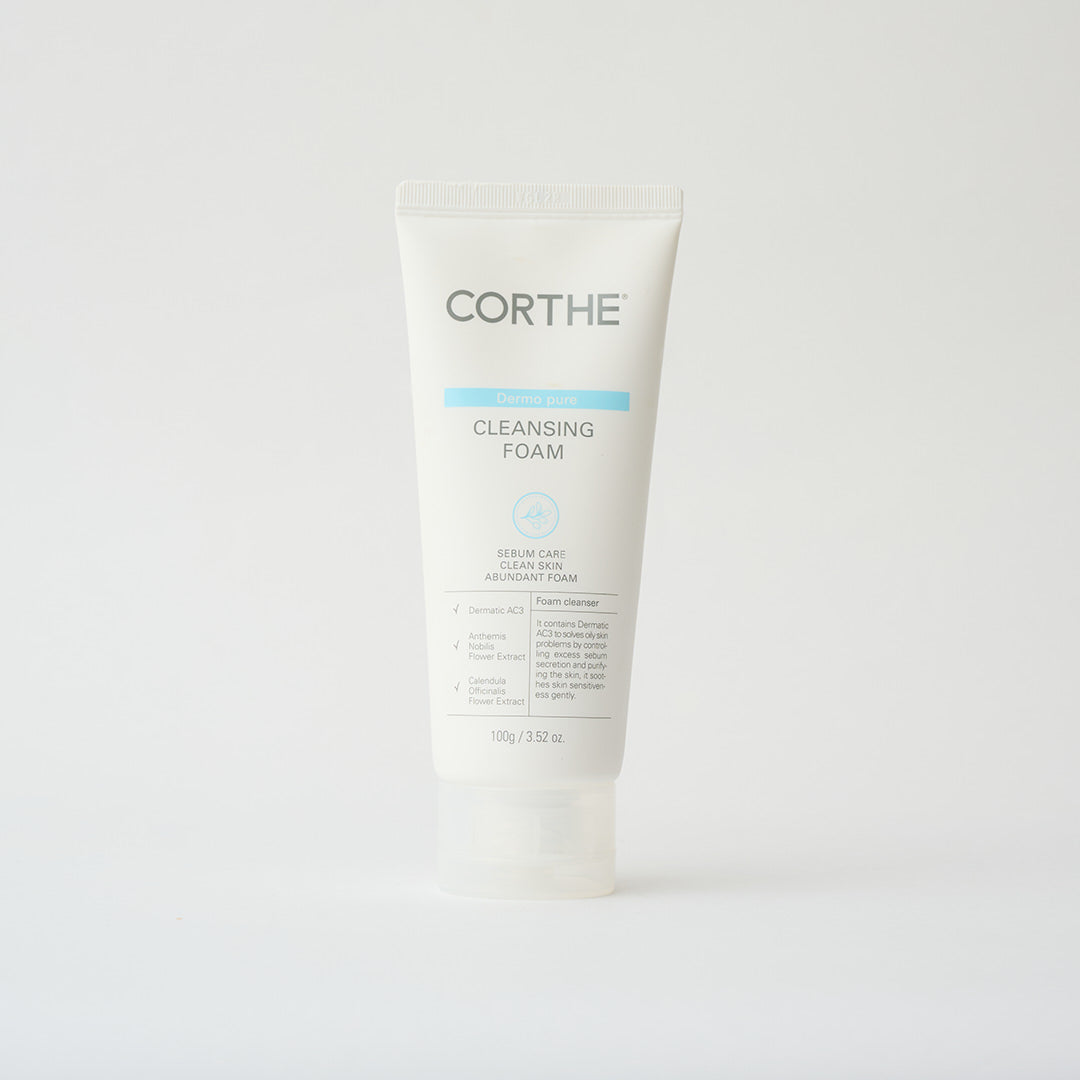 face wash in white tube 