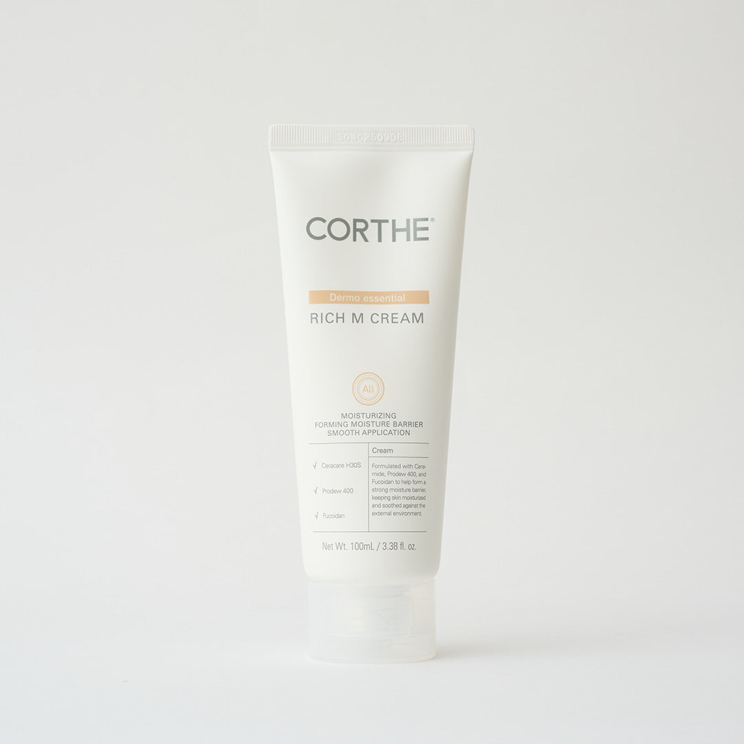 facial cream in white packaging