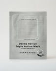 facial sheet mask in grey packaging