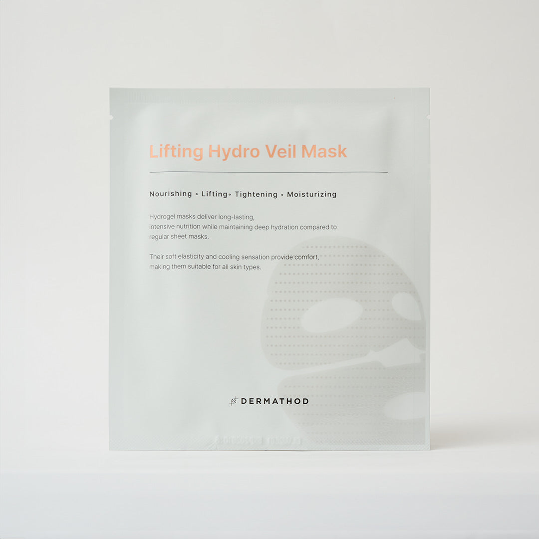 facial sheet mask in white packaging