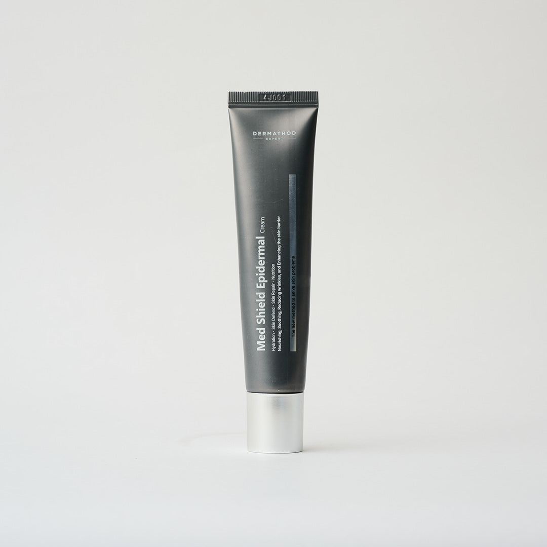 face moisturizer in a grey tube 