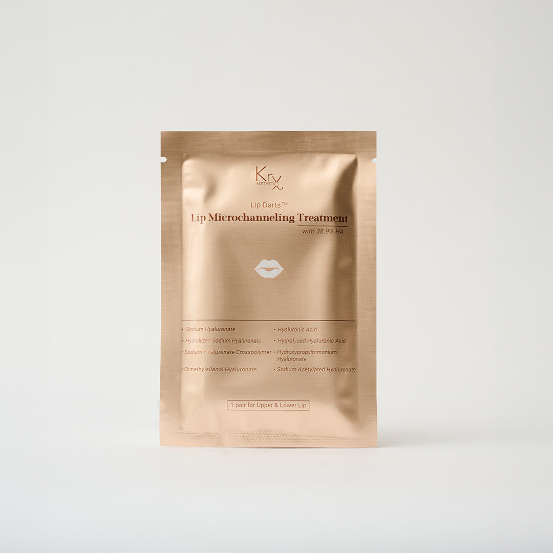 gold packaged lip mask 