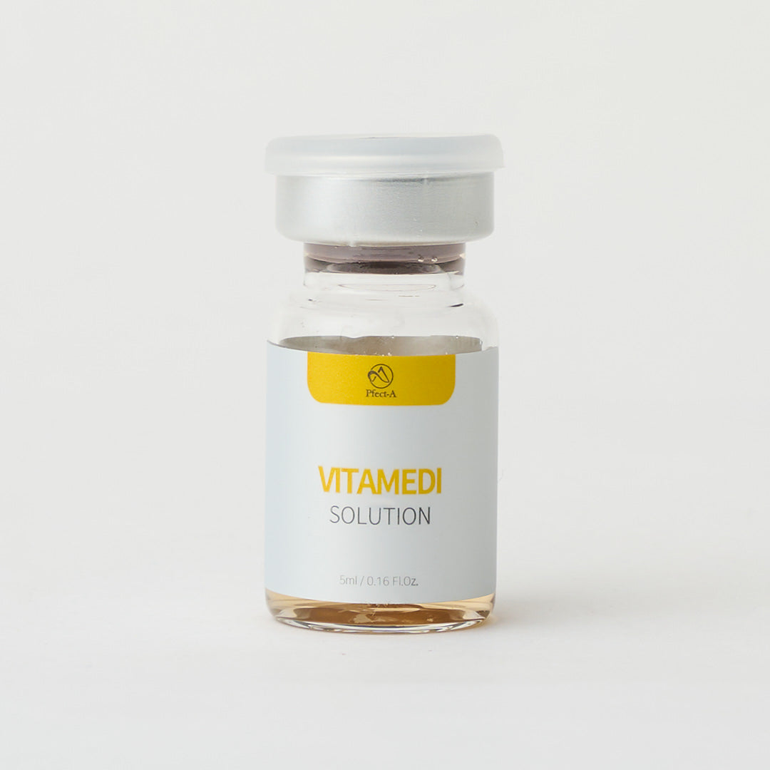 skincare solution in a vial