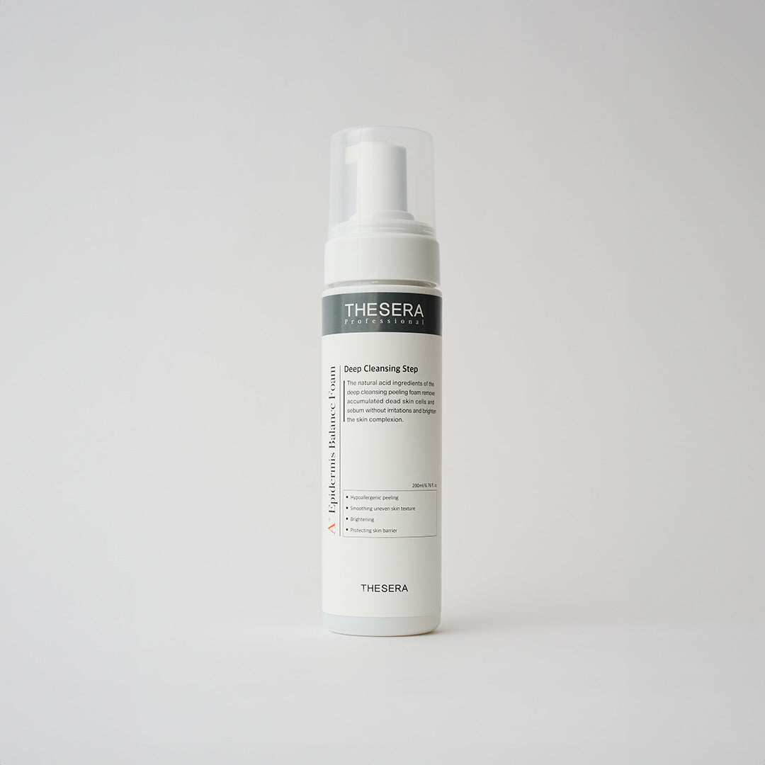 white pump bottle of skincare