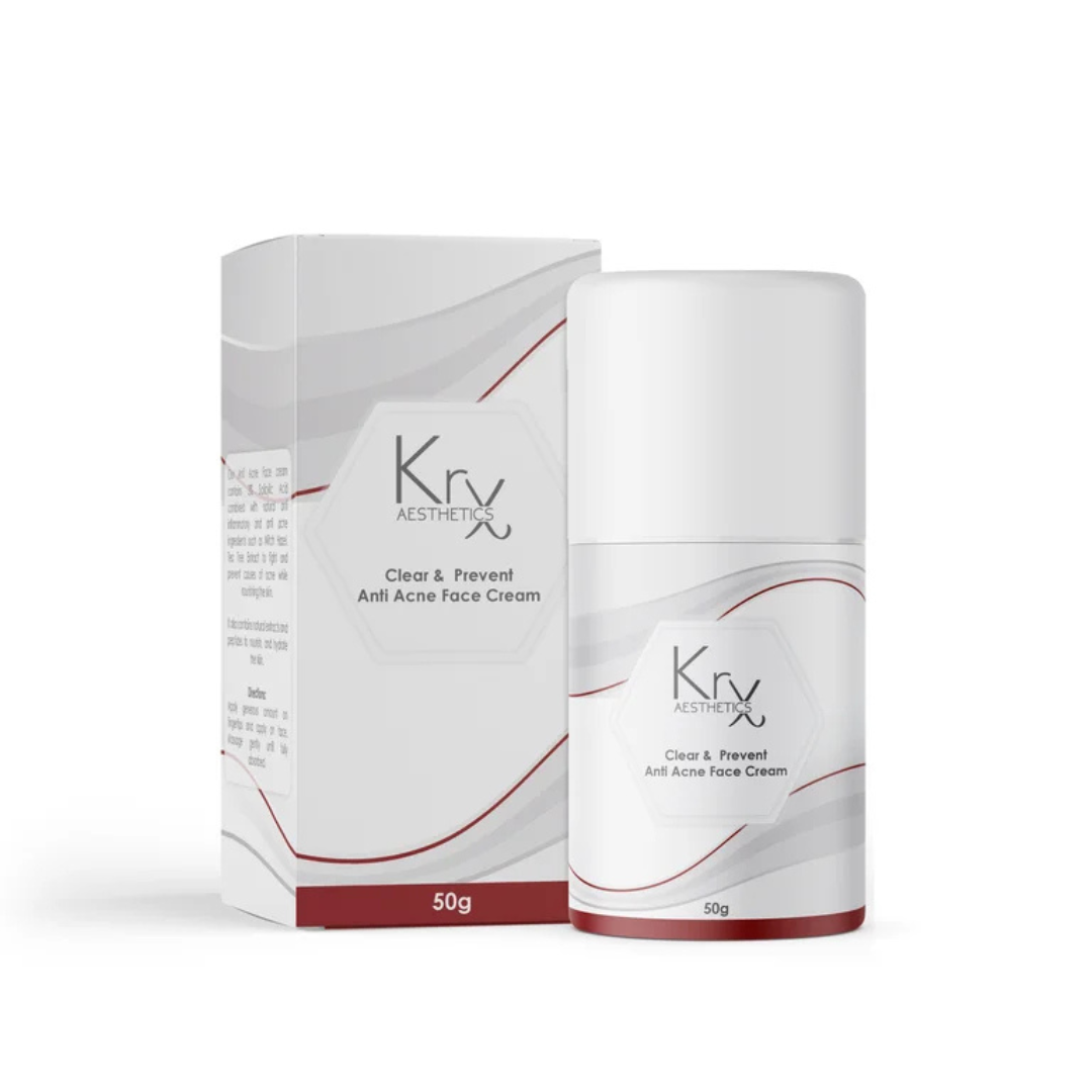 KrX Clear + Prevent Anti Acne Face Cream