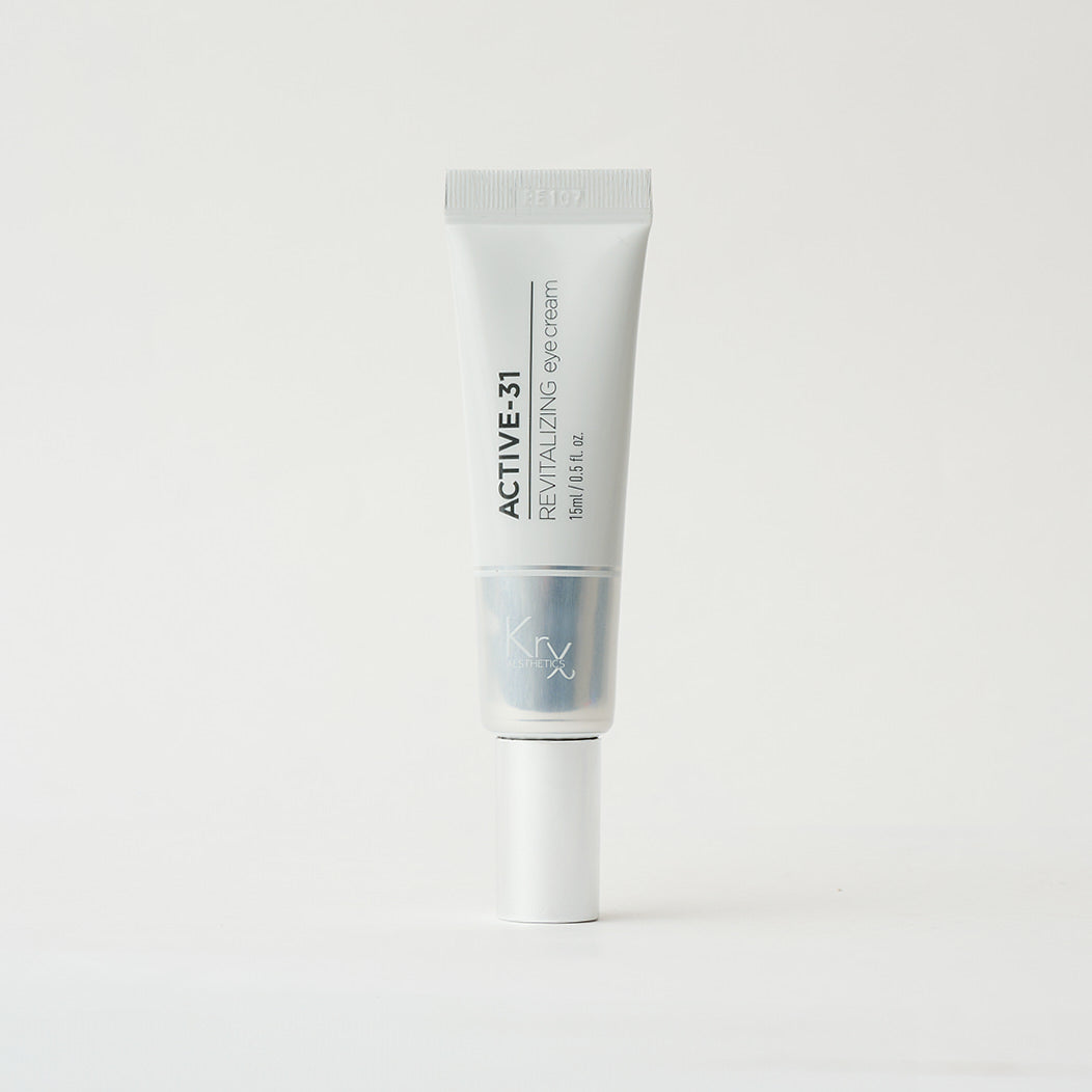 eye serum in white packaging