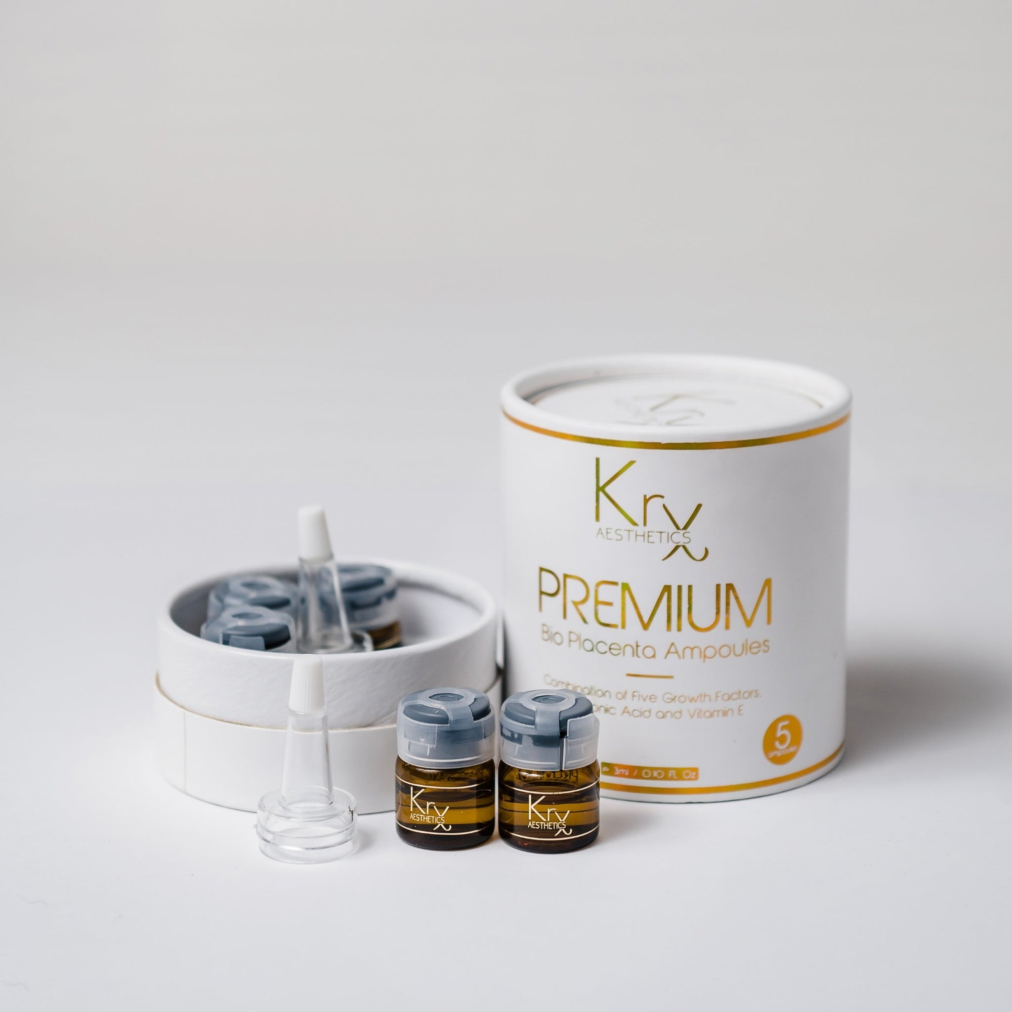 KrX Premium Bio Placenta Ampoule - by Kin Aesthetics 